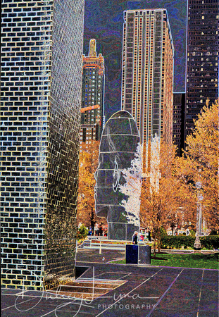 View from Crown Fountain