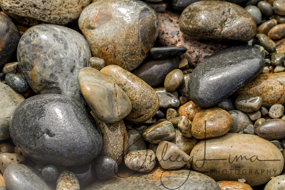 Cobbles and Pebbles at Little Hunters Beach
